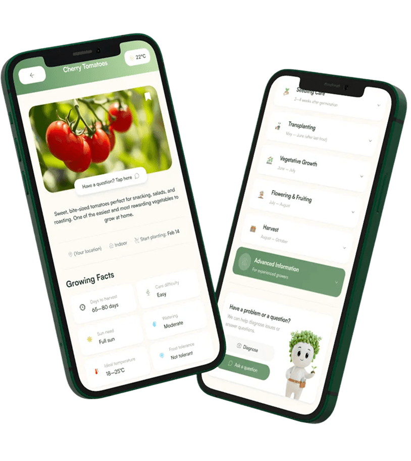GardenPack App Interface